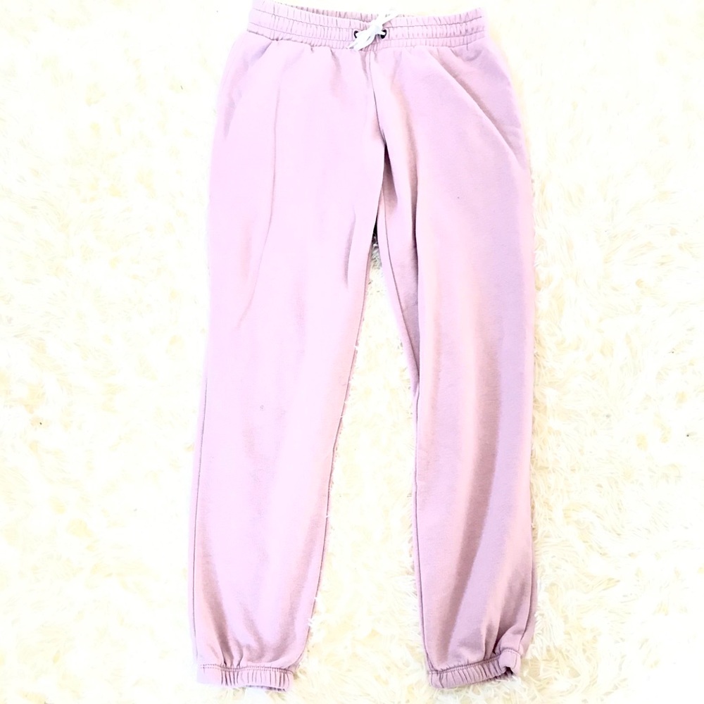 Pink sweatpants